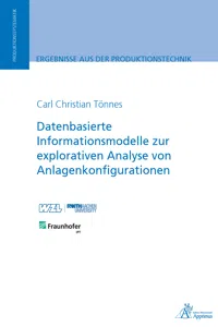 Datenbasierte Informationsmodelle zur explorativen Analyse von Anlagenkonfigurationen_cover