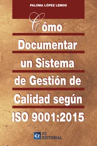 Cómo documentar un sistema de gestión de calidad según ISO 9001:2015_cover