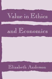 Value in Ethics and Economics_cover
