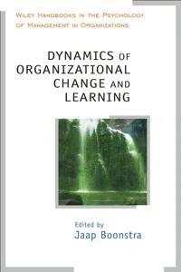 Dynamics of Organizational Change and Learning_cover