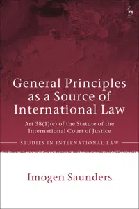 General Principles as a Source of International Law_cover