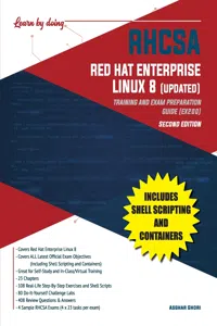 RHCSA Red Hat Enterprise Linux 8_cover