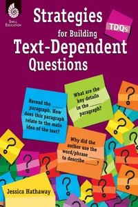 TDQs: Strategies for Building Text-Dependent Questions ebook_cover