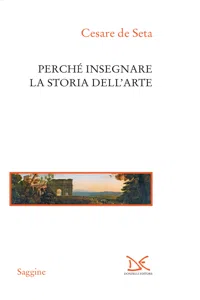 Perché insegnare la storia dell'arte_cover