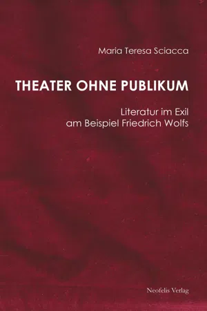 Theater ohne Publikum