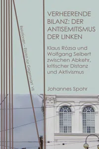 Verheerende Bilanz: Der Antisemitismus der Linken_cover