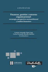 Finanzas, gestión y entorno organizacional_cover