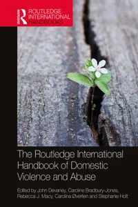The Routledge International Handbook of Domestic Violence and Abuse_cover