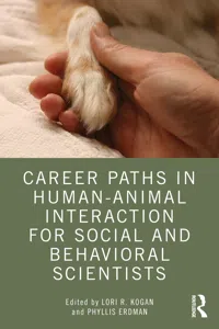 Career Paths in Human-Animal Interaction for Social and Behavioral Scientists_cover