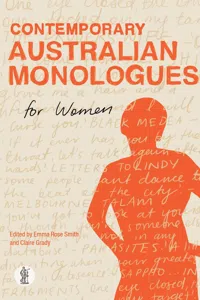 Contemporary Australian Monologues for Women_cover