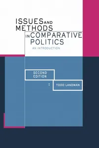 Issues and Methods in Comparative Politics_cover