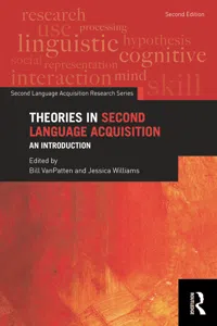 Theories in Second Language Acquisition_cover