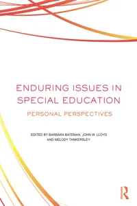 Enduring Issues In Special Education_cover