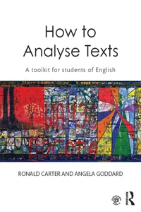How to Analyse Texts_cover