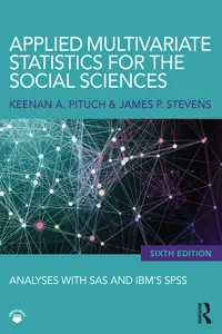 Applied Multivariate Statistics for the Social Sciences_cover