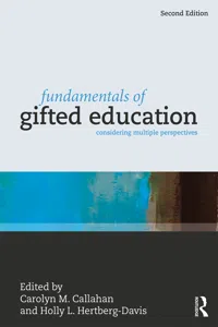 Fundamentals of Gifted Education_cover