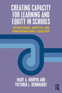 Creating Capacity for Learning and Equity in Schools_cover