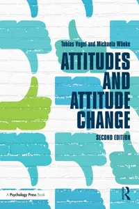 Attitudes and Attitude Change_cover