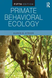 Primate Behavioral Ecology_cover