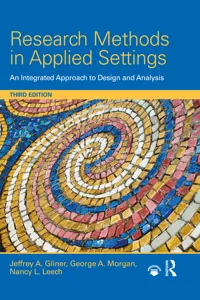 Research Methods in Applied Settings_cover