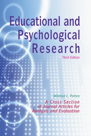 Educational and Psychological Research