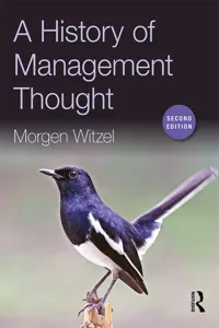 A History of Management Thought_cover