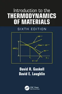 Introduction to the Thermodynamics of Materials_cover