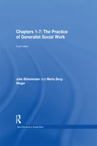 Chapters 1-7: The Practice of Generalist Social Work_cover