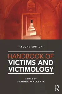 Handbook of Victims and Victimology_cover