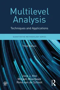 Multilevel Analysis_cover