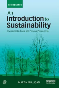 An Introduction to Sustainability_cover