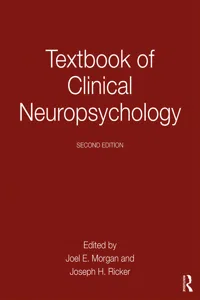 Textbook of Clinical Neuropsychology_cover