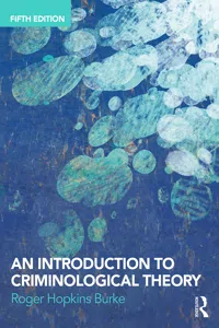 An Introduction to Criminological Theory_cover