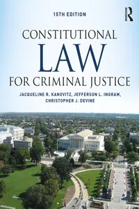 Constitutional Law for Criminal Justice_cover
