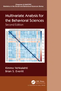 Multivariate Analysis for the Behavioral Sciences, Second Edition_cover
