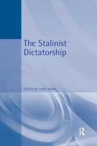 The Stalinist Dictatorship_cover