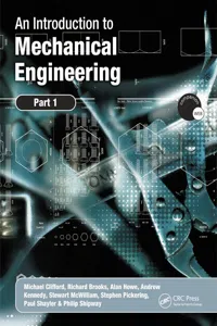 An Introduction to Mechanical Engineering: Part 1_cover