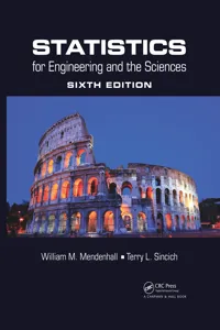 Statistics for Engineering and the Sciences_cover