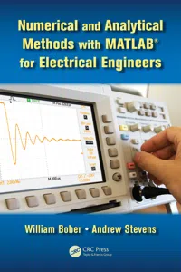 Numerical and Analytical Methods with MATLAB for Electrical Engineers_cover
