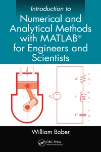 Introduction to Numerical and Analytical Methods with MATLAB for Engineers and Scientists_cover