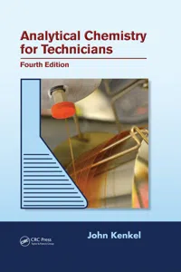Analytical Chemistry for Technicians_cover
