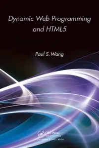 Dynamic Web Programming and HTML5_cover