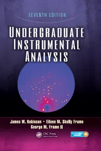 Undergraduate Instrumental Analysis_cover