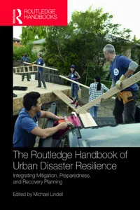 The Routledge Handbook of Urban Disaster Resilience_cover