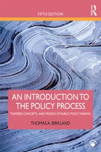 An Introduction to the Policy Process_cover