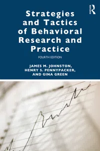 Strategies and Tactics of Behavioral Research and Practice_cover