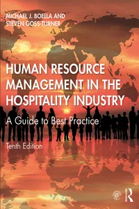 Human Resource Management in the Hospitality Industry_cover
