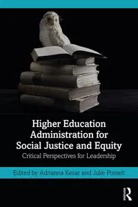 Higher Education Administration for Social Justice and Equity_cover