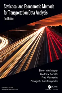 Statistical and Econometric Methods for Transportation Data Analysis_cover