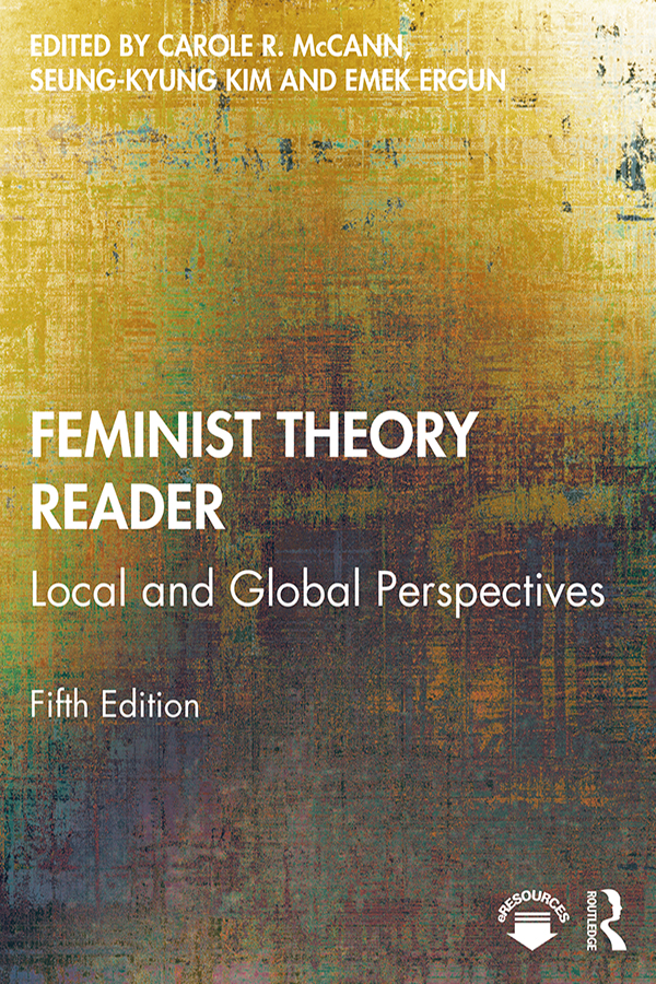 PDF] Feminist Theory Reader by Carole McCann, 5th edition
